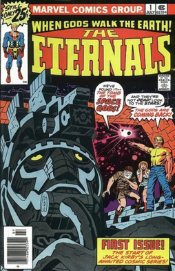 Eternals, portada del Comic