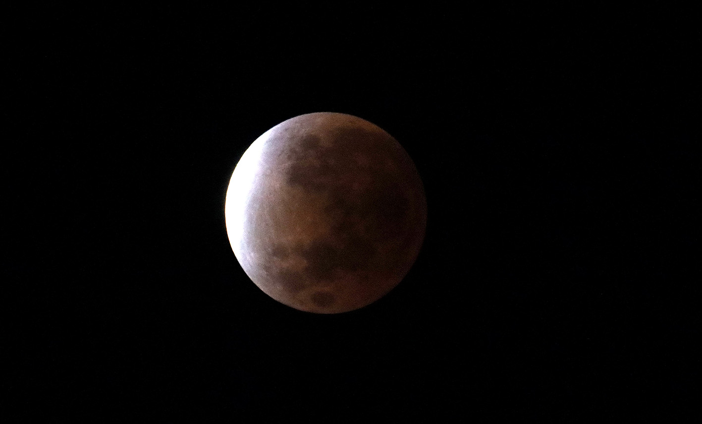 Eclipse de Luna en Colombia