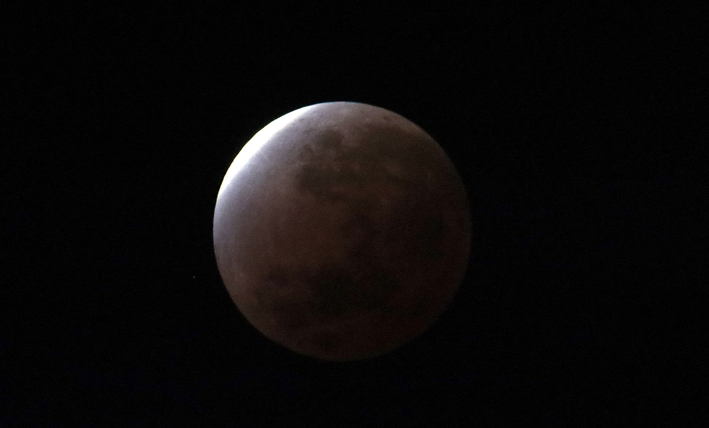 Eclipse de Luna en Colombia