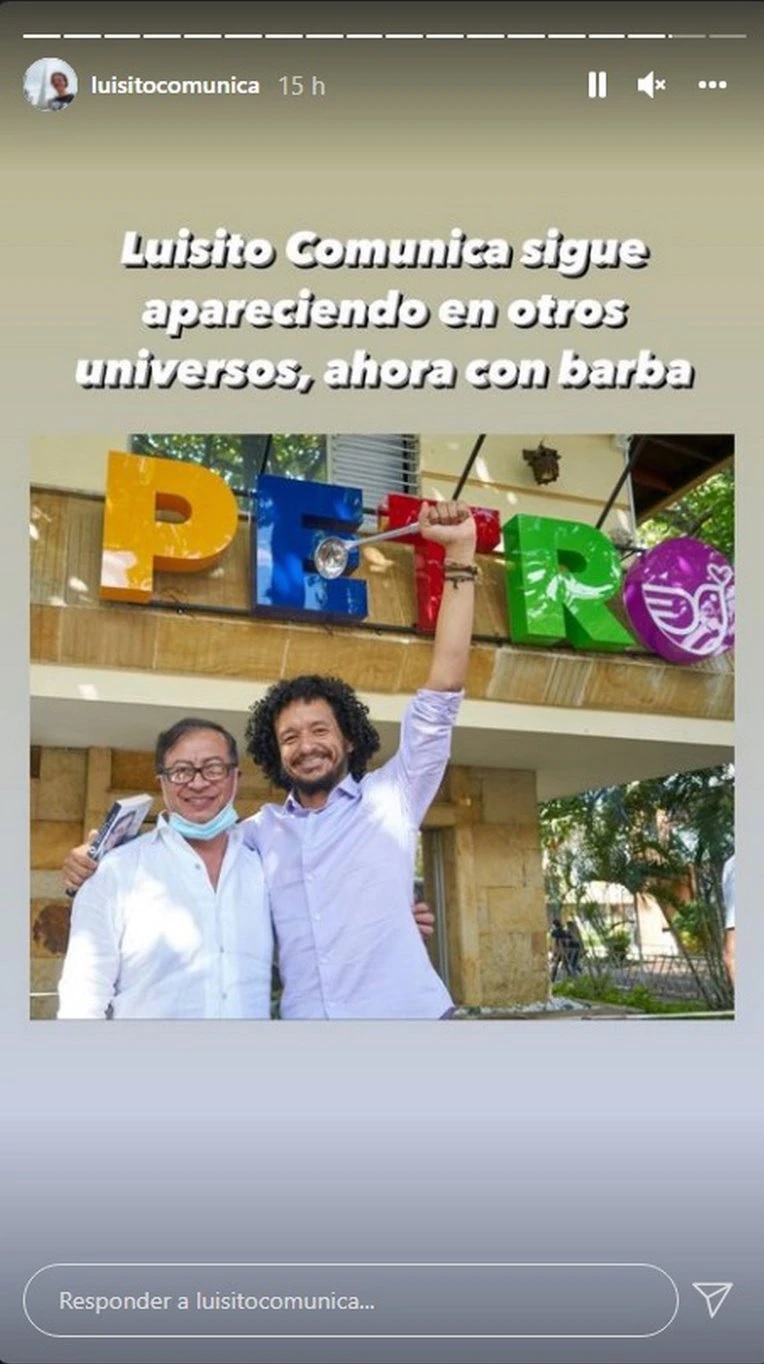 Publicación Luisito - Petro