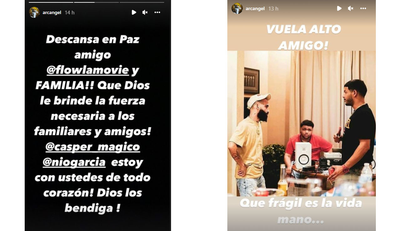 Arcángel mensaje a Flow La Movie