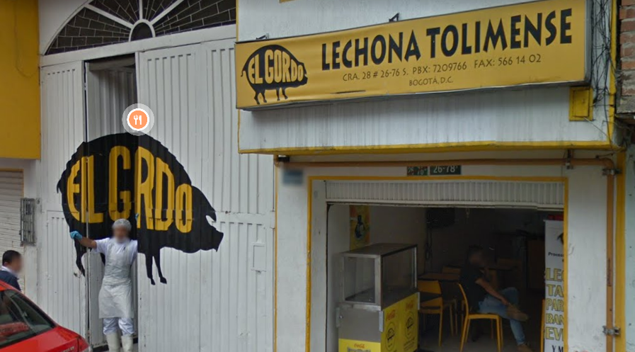 El Gordo, lechonería tolimense