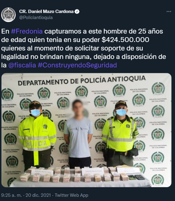 Photoshop en captura de la Policía desata memes