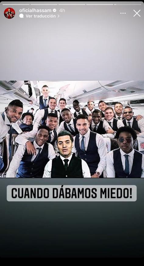 Hassam y la selección - meme