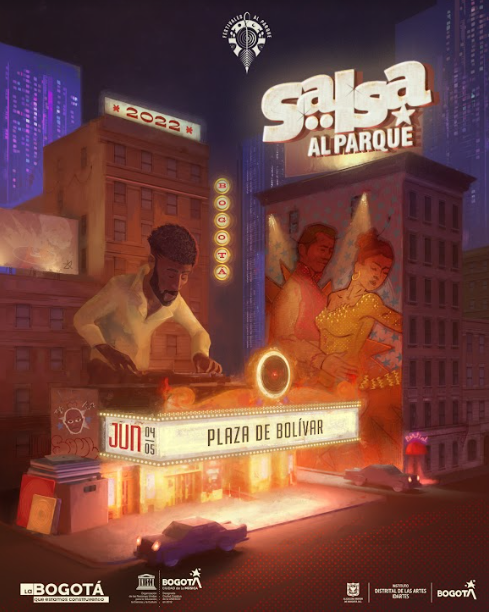 Cartel Salsa al Parque 2022