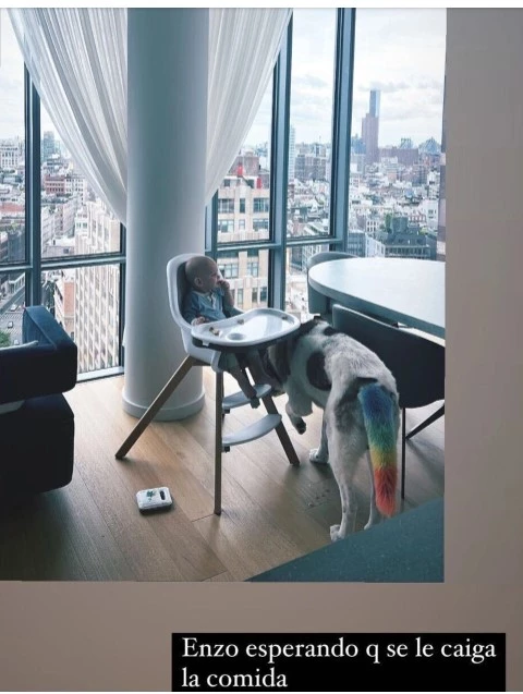 Río, hijo de J Balvin y Valentina Ferrer