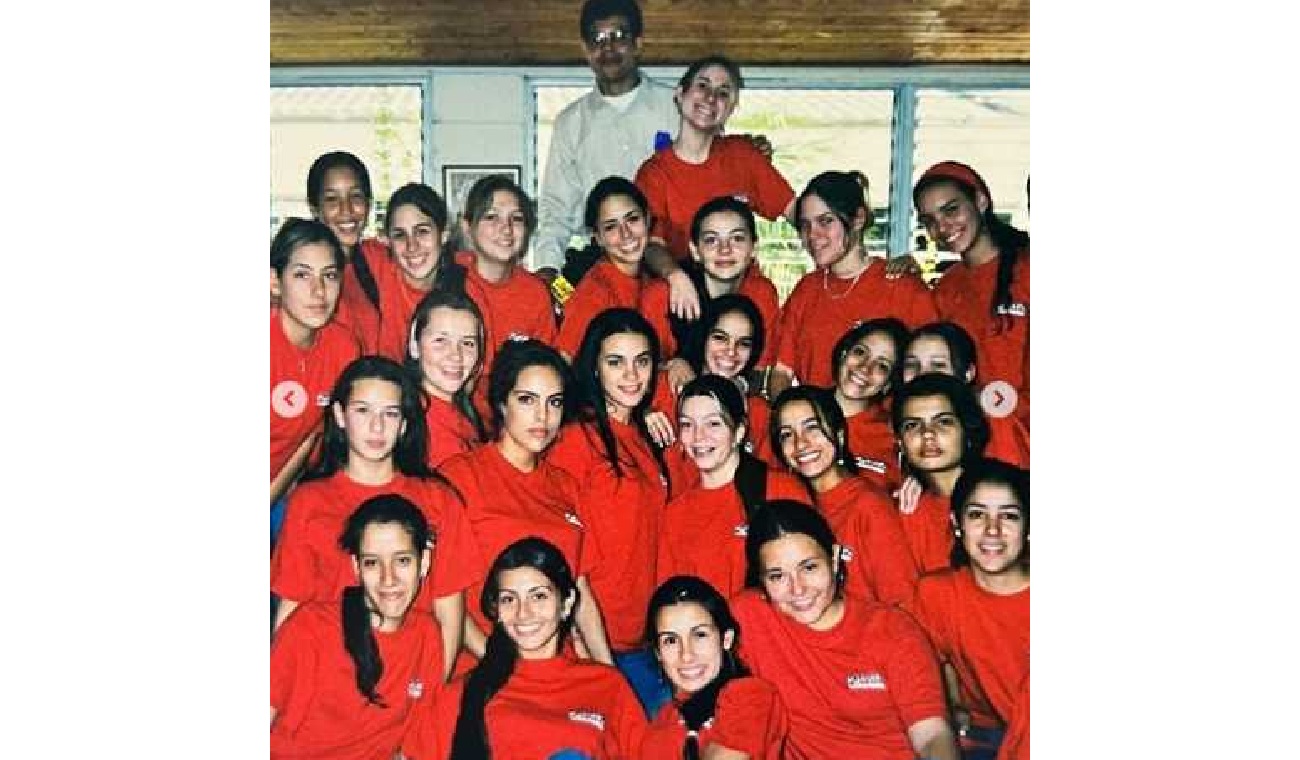 Sara Corrales en su época estudiantil