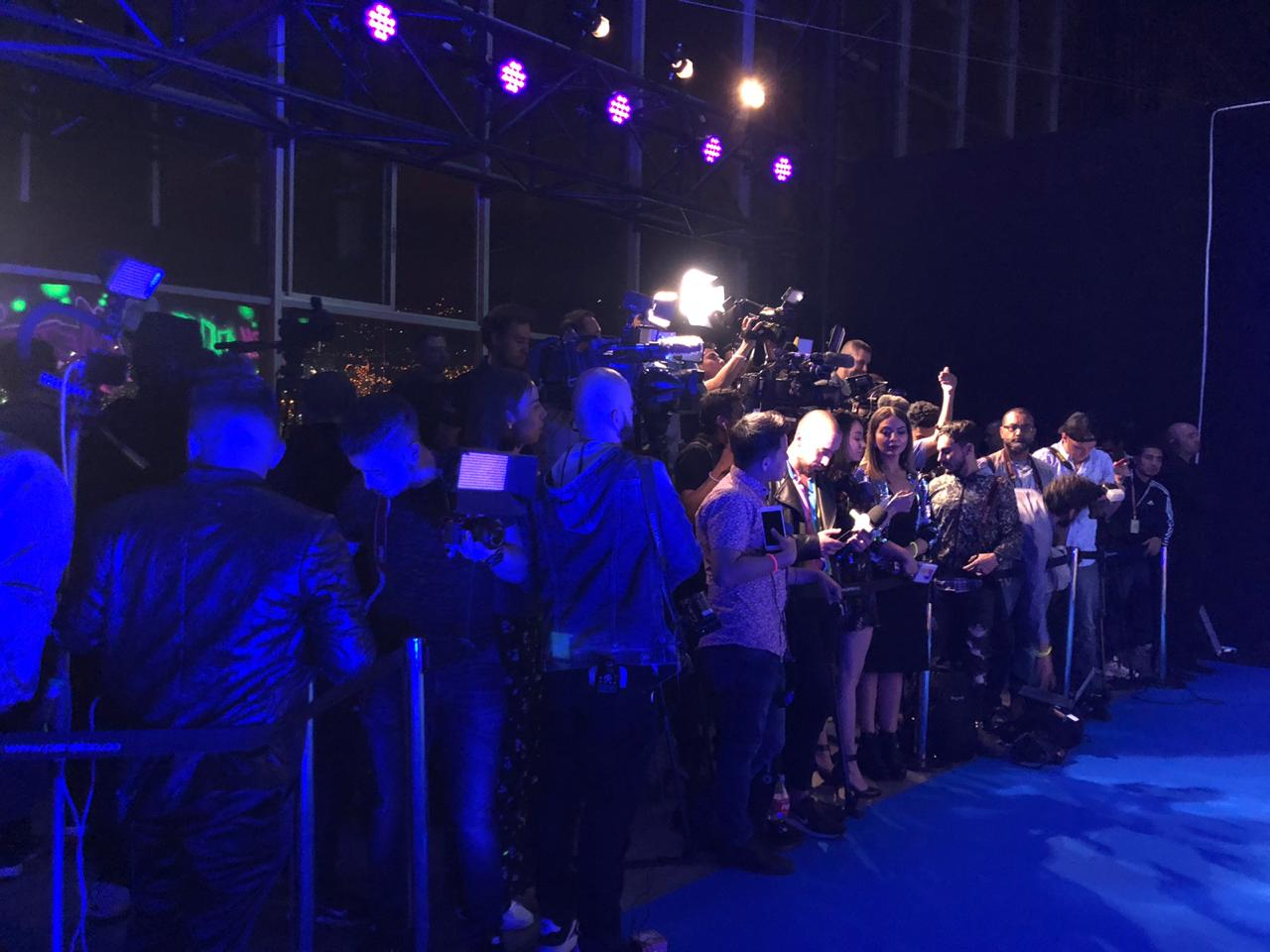 Fiesta del lanzamiento de nuevo disco de Maluma