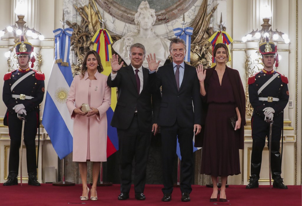 María Juliana Ruiz en la Casa Rosada en Buenos Aires el 10 de junio de 2019