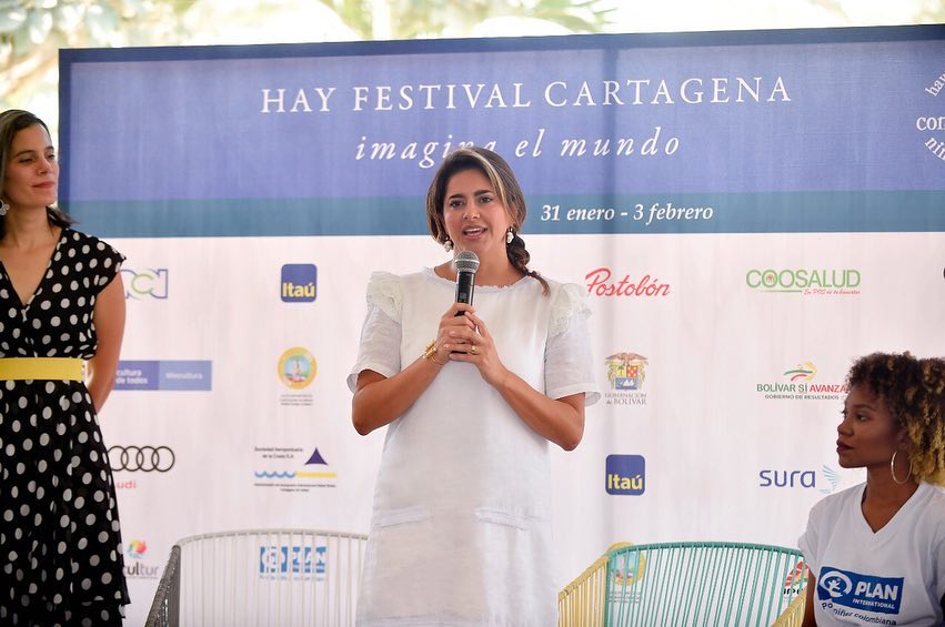 María Juliana Ruiz en el ‘Hay Festival’