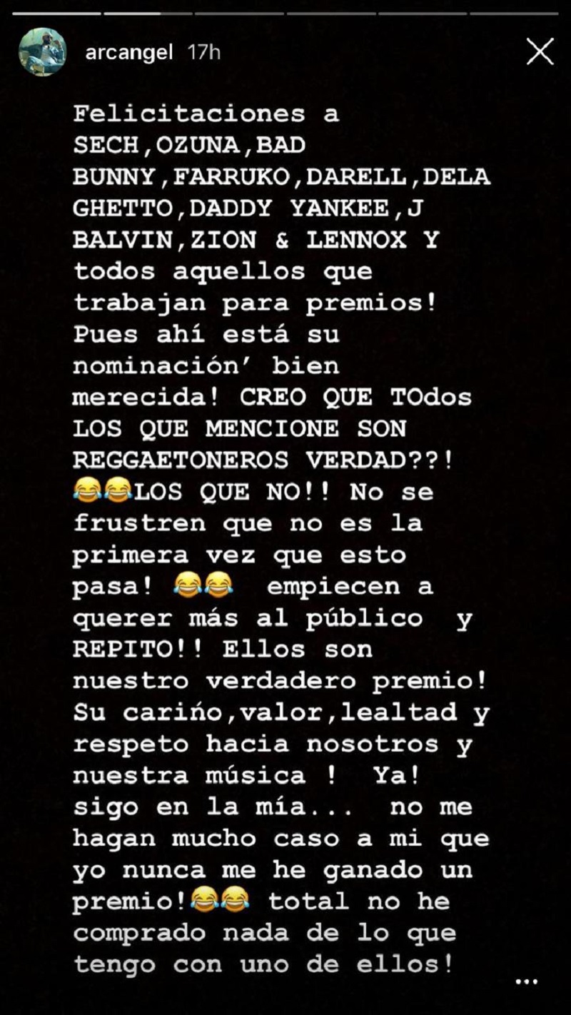 Mensaje de Arcángel