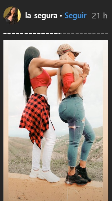 La Segura y su mamá