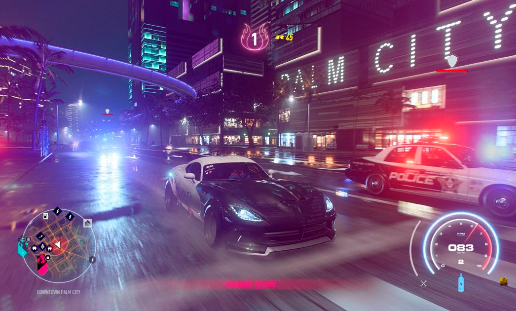 Carreras de noche en NFS Heat