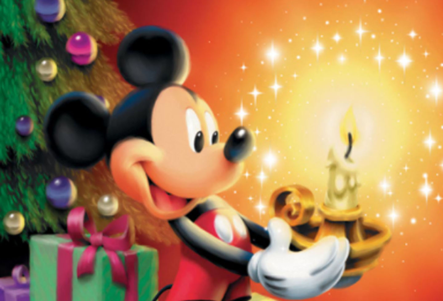 Mickey descubre la Navidad