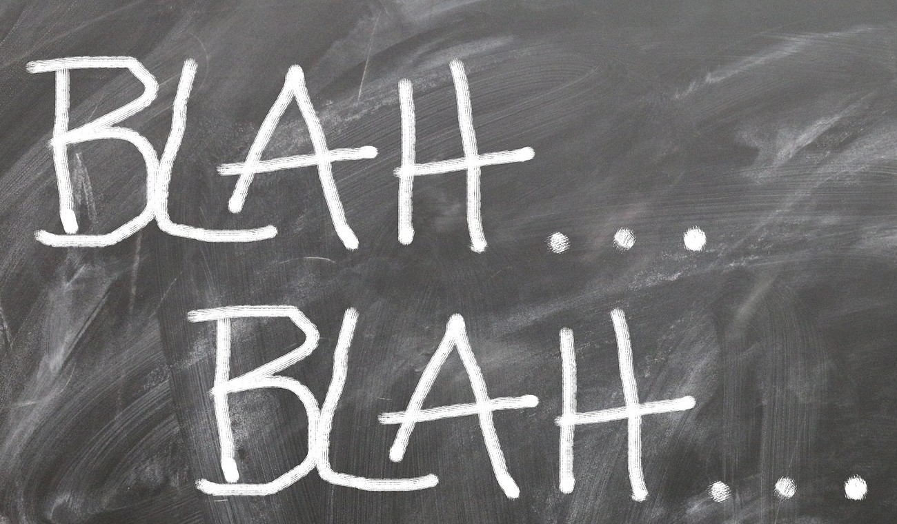 Blah... Blah...
