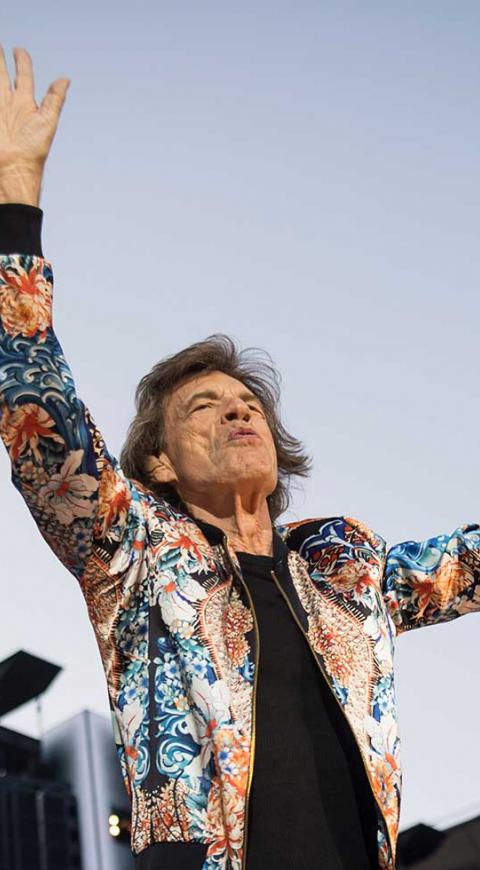 Mick Jagger, vocalista The Rolling Stones