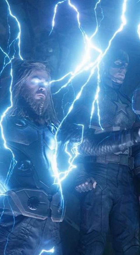 Thor y Capitan América