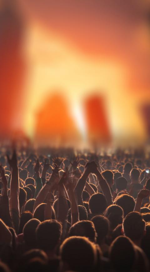 Personas en concierto - Eventos musicales