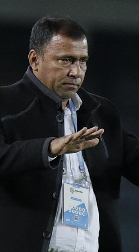 Hárold Rivera, técnico de Santa Fe