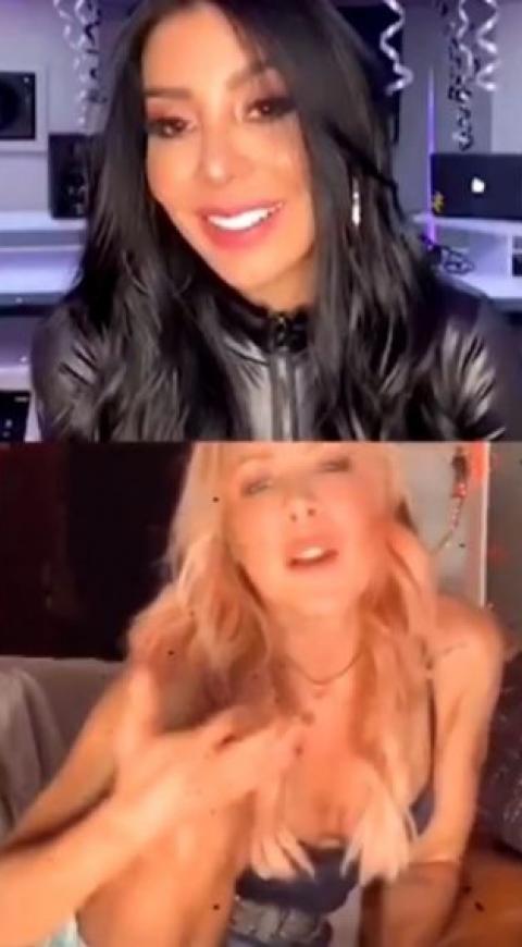 Marcela Reyes y Natalia París