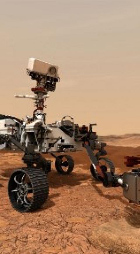 robot perseverance marte