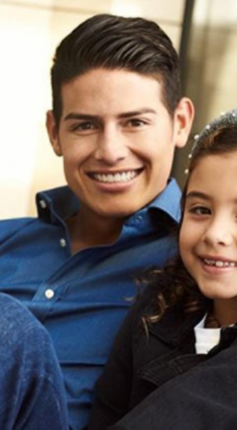Salomé y James Rodríguez