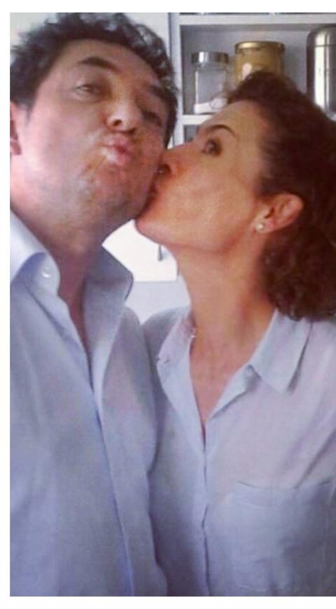Katherine Vélez y Ernesto Benjumea