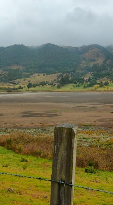 Sequía en la Laguna de Suesca, Cundinamarca