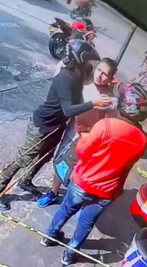 Joven víctima de robo reconoció al ladrón y se salvó