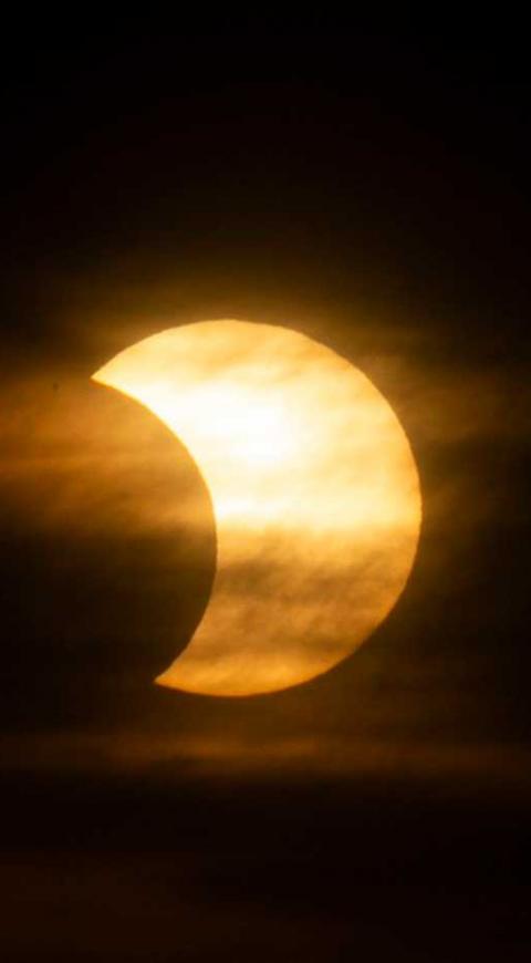 Eclipse anillo de fuego