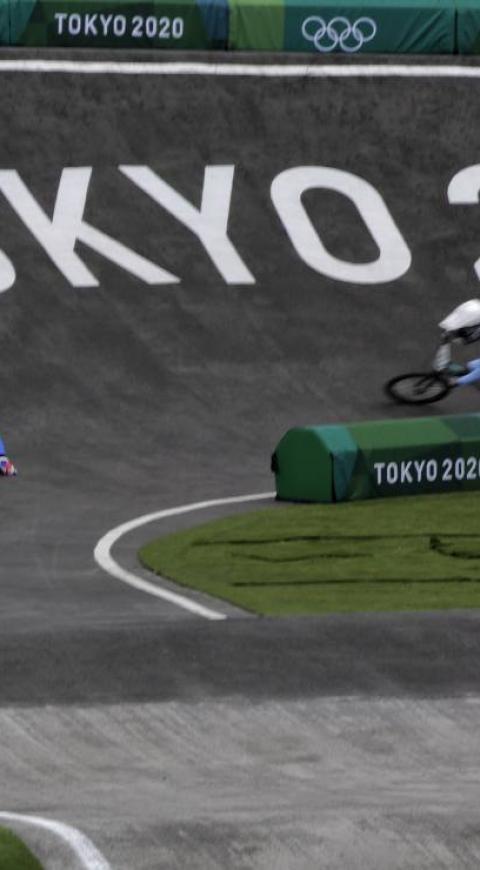 Mariana Pajón en el BMX de los Juegos Olímpicos