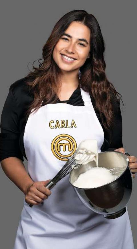 Carla Giraldo en Masterchef Celebrity