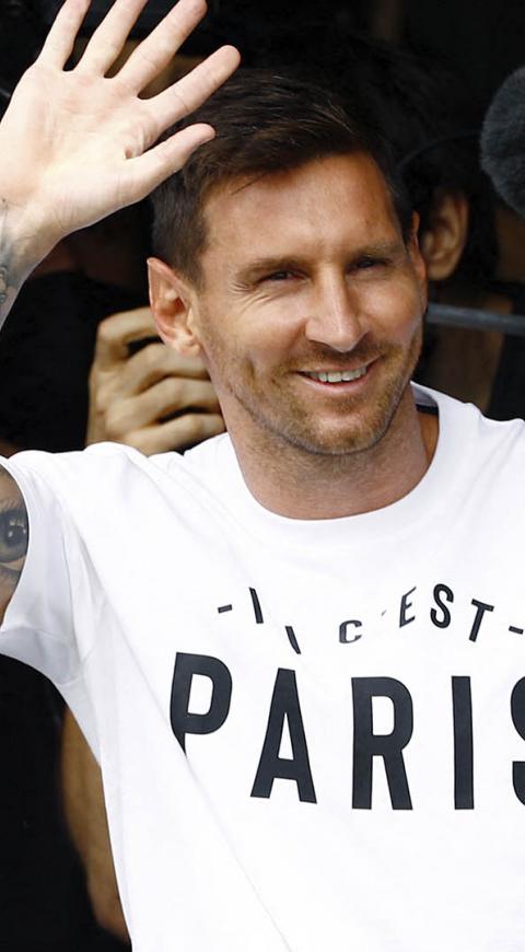 Messi, nuevo jugador del PSG