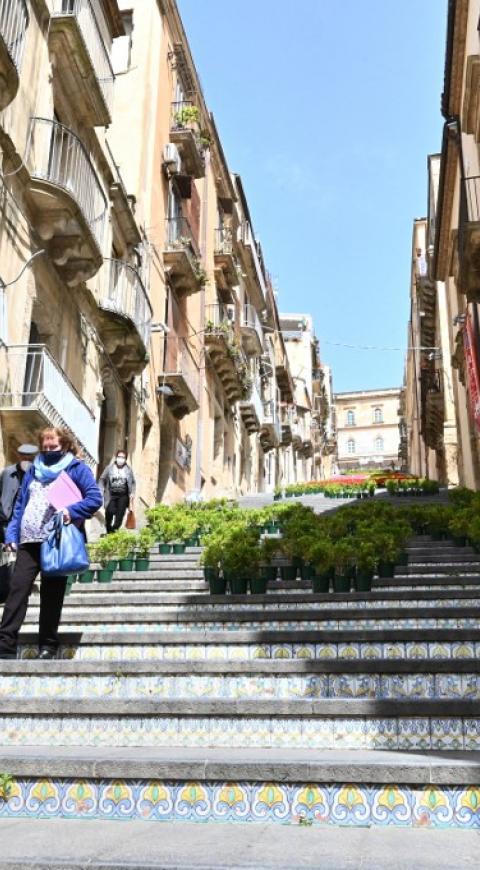 Población en Italia