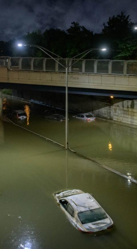 Inundaciones en Nueva York