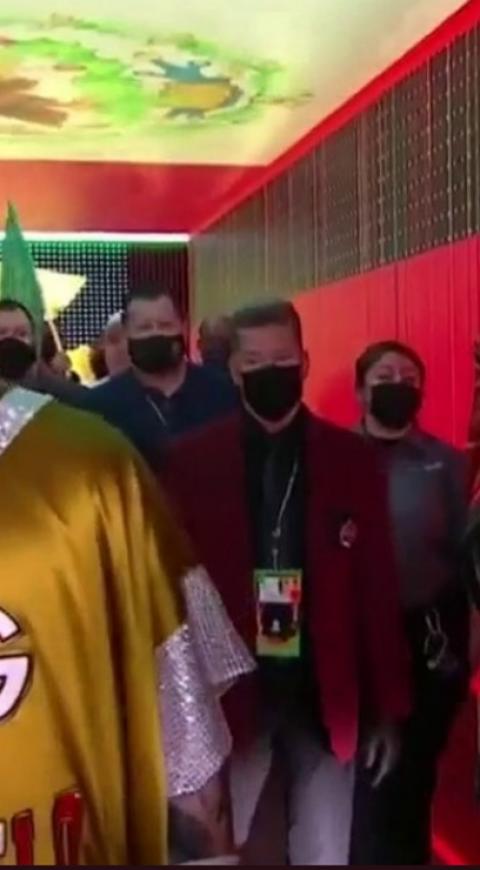 Canelo Álvares y Fher de Maná
