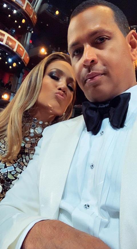 Alex Rodríguez y Jennifer Lopez
