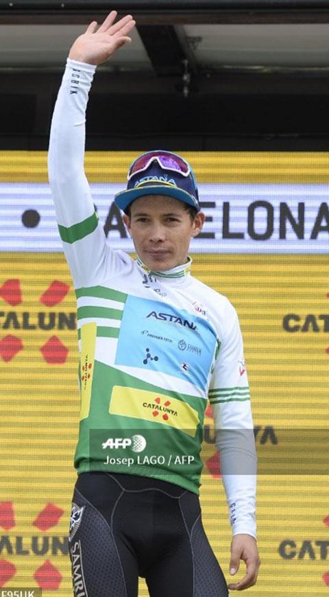 Miguel Ángel López, ciclista colombiano