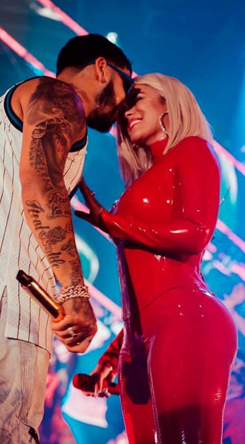 Anuel AA y Karol G