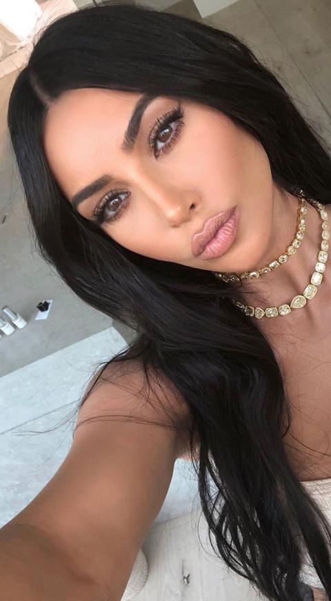 Kim Kardashian es una celebridad en redes sociales