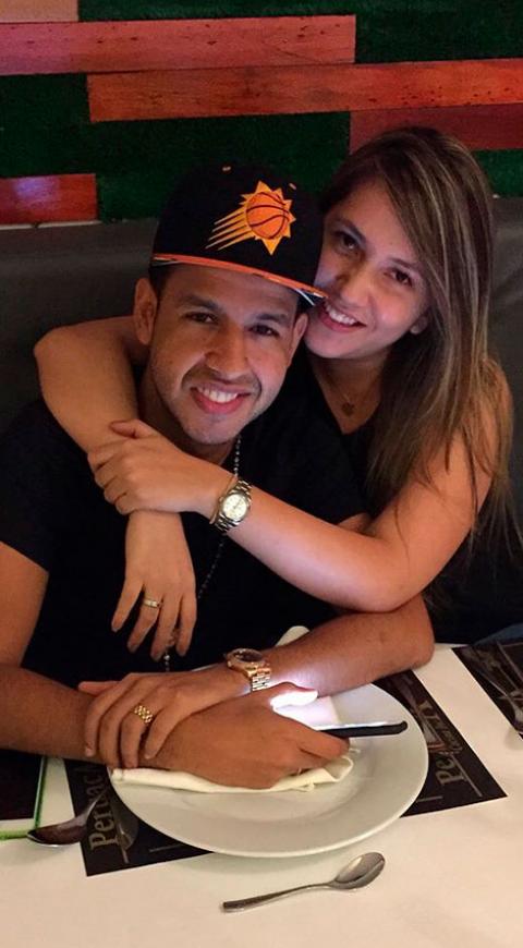 Dayana Jaimes y Martín Elías