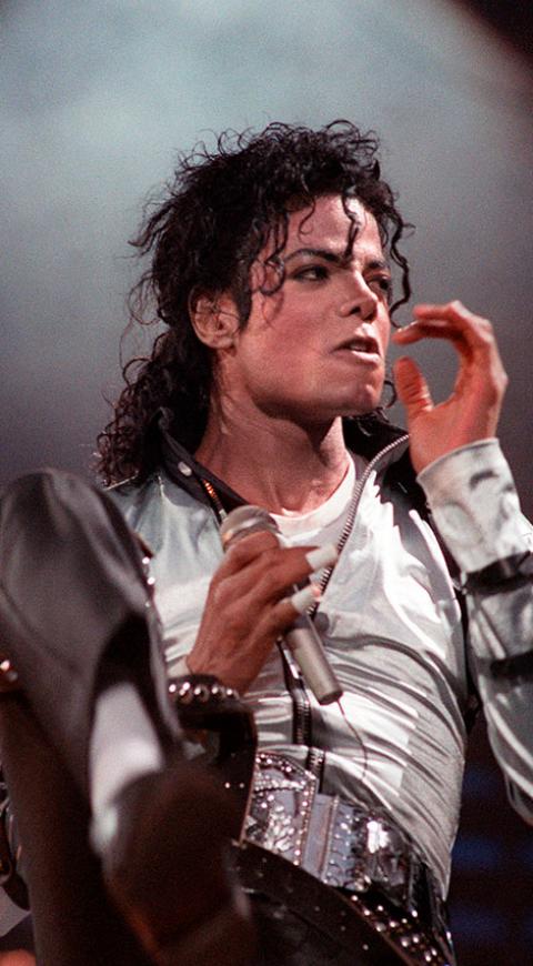 Michael Jackson en un show