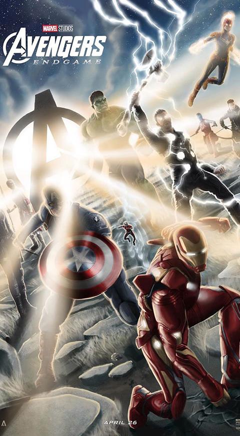 Otro póster de Avengers End Game