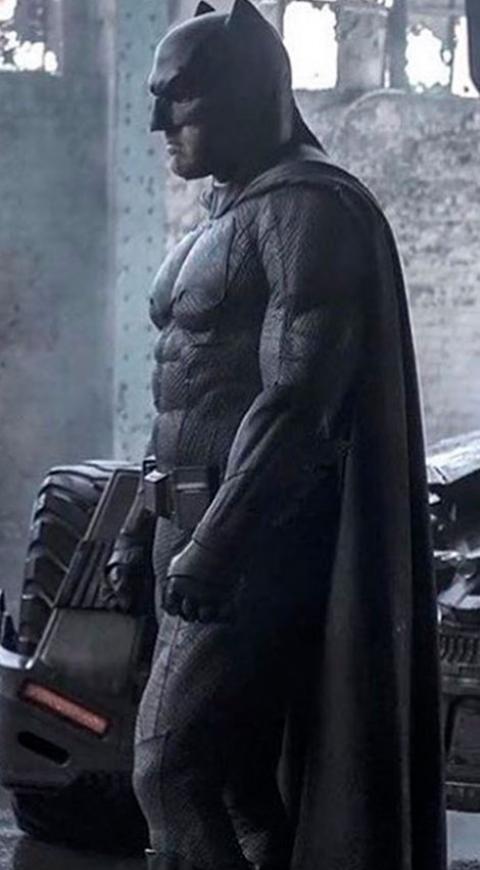 Ben Affleck se puso el traje de Batman