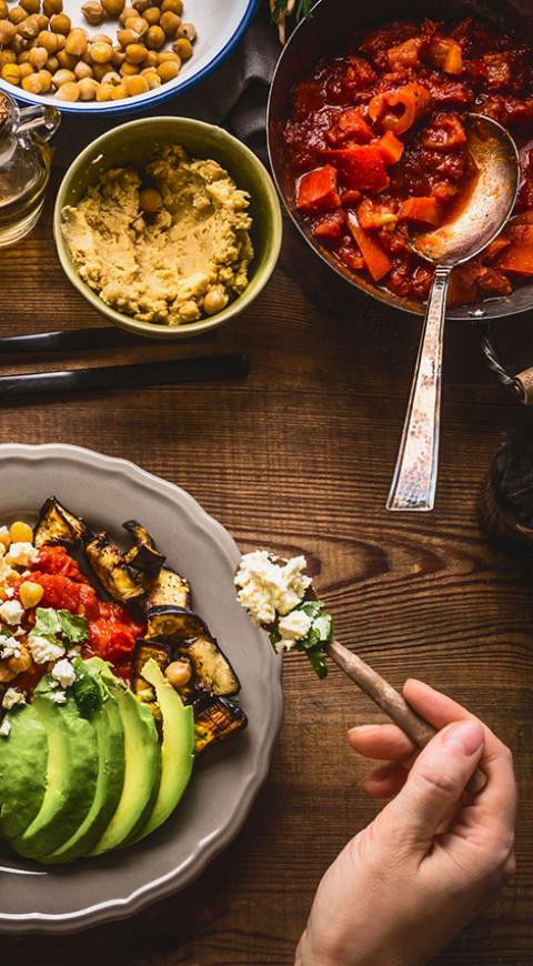 Comida vegetariana
