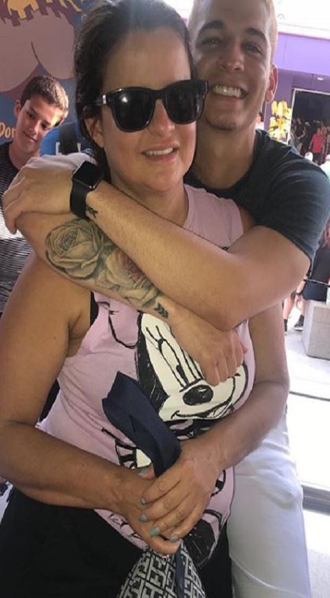Legarda y su madre