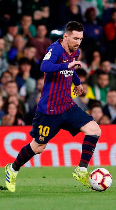 Messi es el goleador del Barcelona