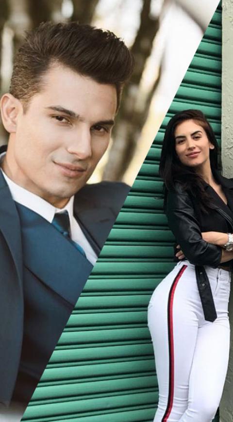 Pipe Bueno y Jessica Cediel