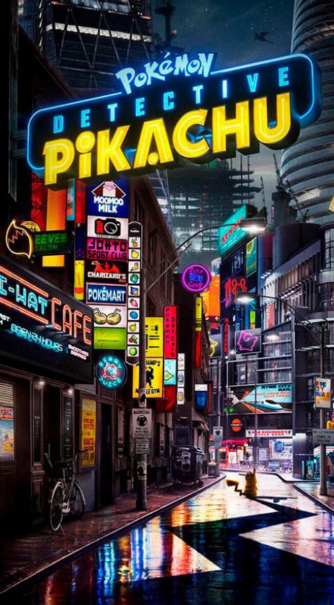 Afiche POKÉMON Detective Pikachu