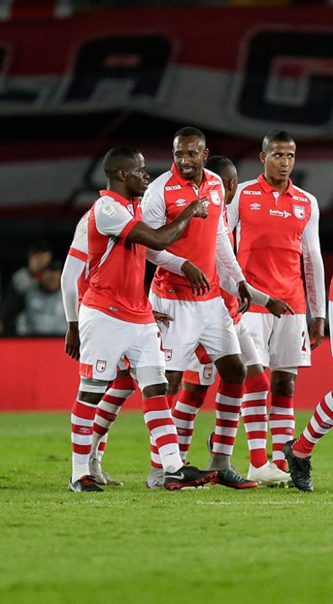 Jugadores de Santa Fe
